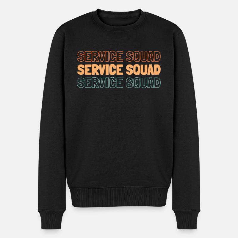 Day Trading Day Trader Squad - Pull Premium bio Homme - noir