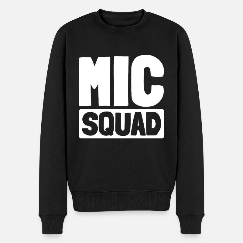Biograph Kader - Männer Premium Bio Pullover - Schwarz