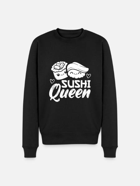 Sushis - Pull Premium bio Homme - noir