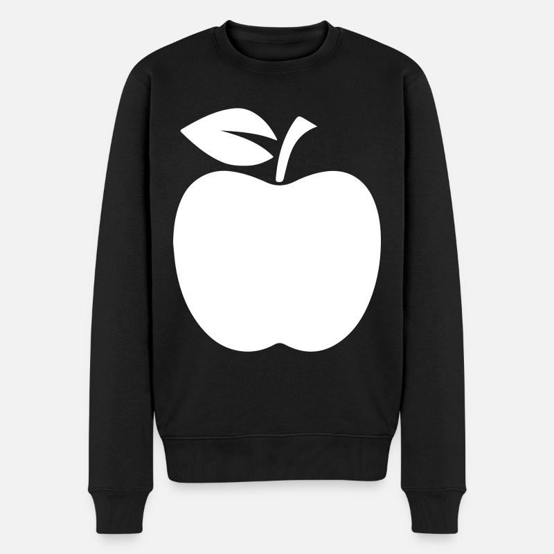 Vitamines de l’icône Apple - Pull Premium bio Homme - noir