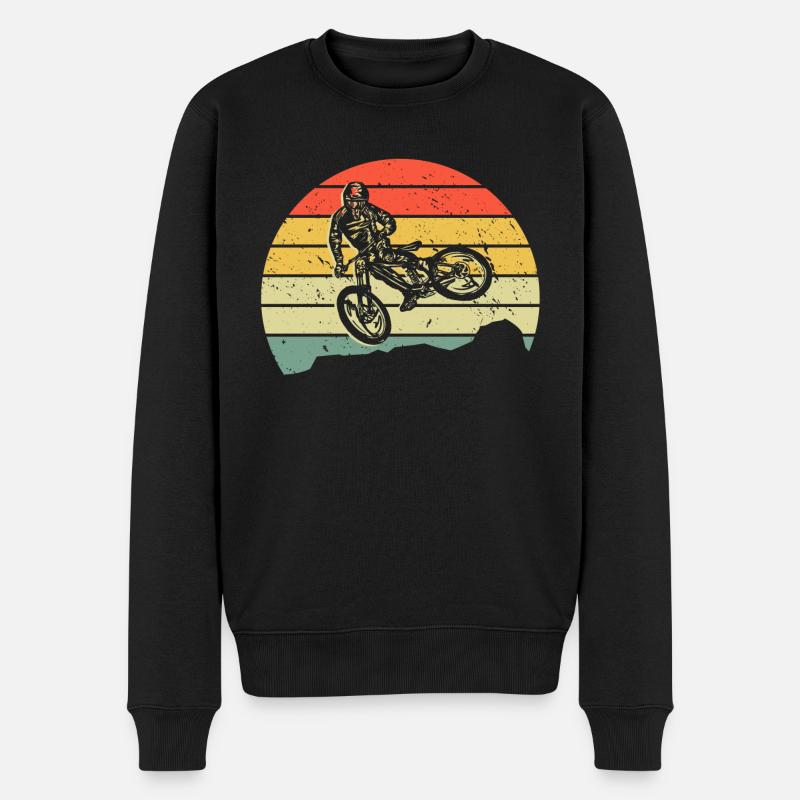 VTT VTT Descente Fahrrad - Pull Premium bio Homme - noir