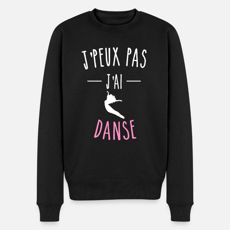 J'PEUX PAS J AI DANSE - Pull Premium bio Homme - noir