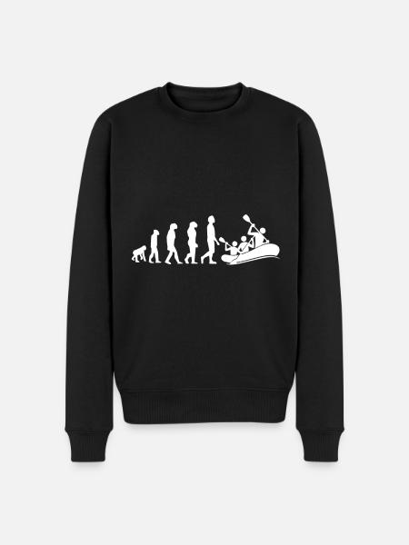 évolution rafting - Pull Premium bio Homme - noir