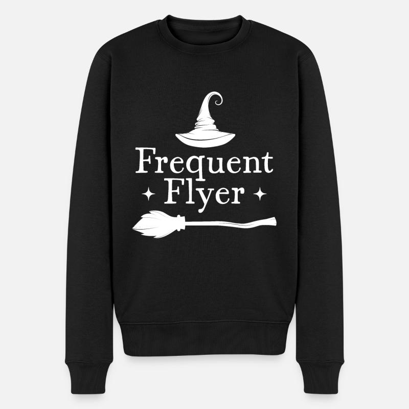 Frequent Flyer Halloween - Pull Premium bio Homme - noir