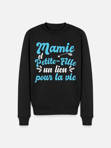 Mamie Et Petite Fille - Pull Premium bio Homme - noir