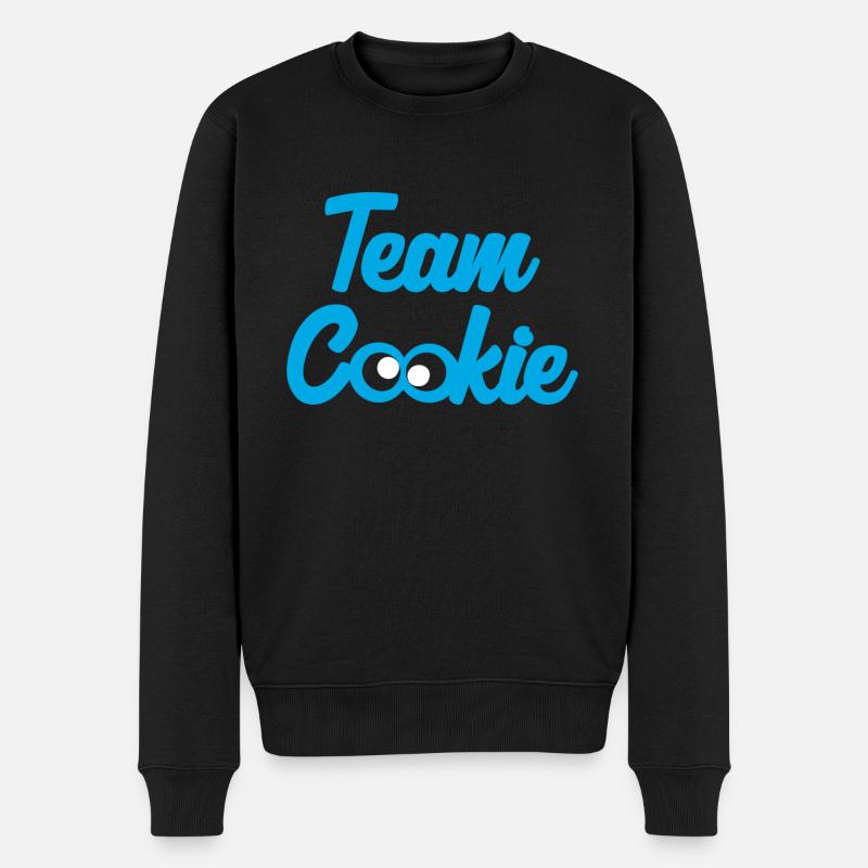 Biscuits biscuits d'équipe - Pull Premium bio Homme - noir