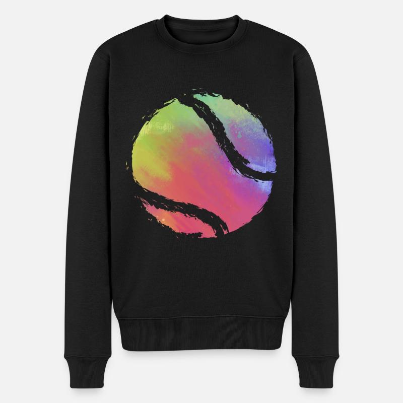 Tennis - Pull Premium bio Homme - noir