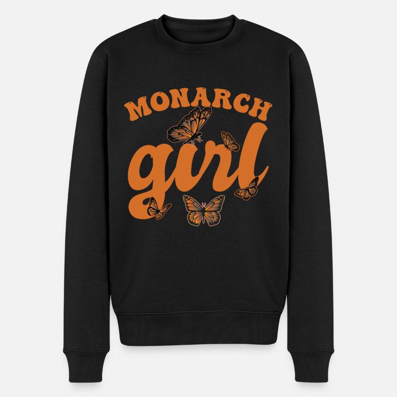 Fille monarque - Pull Premium bio Homme - noir