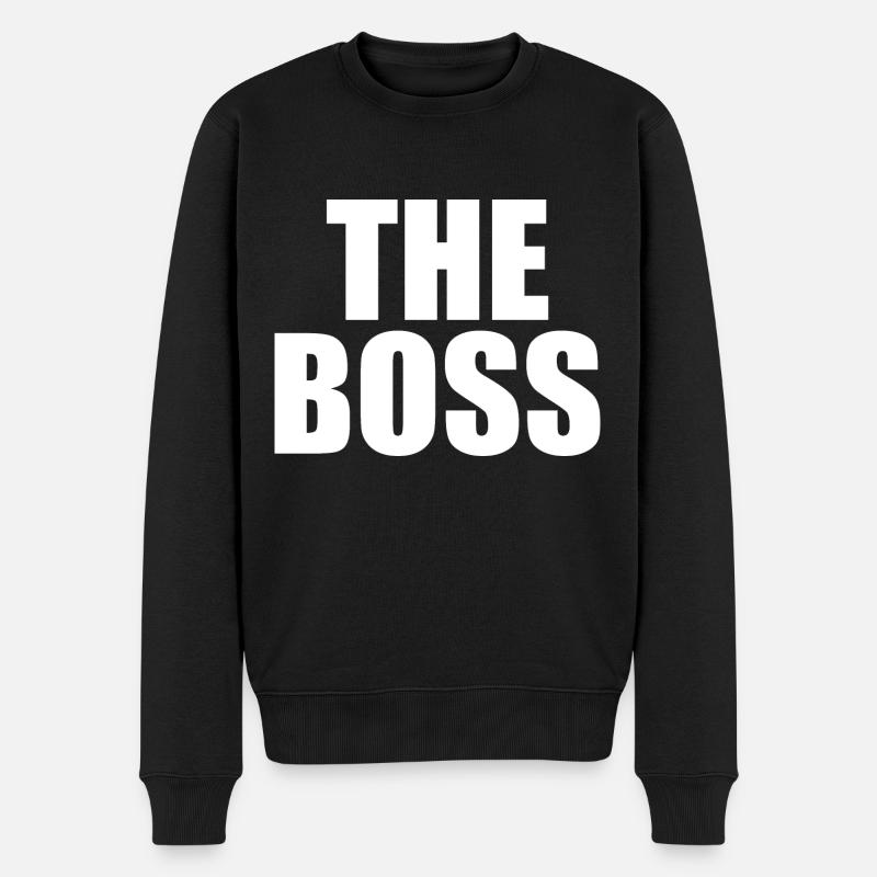 The boss - Pull Premium bio Homme - noir