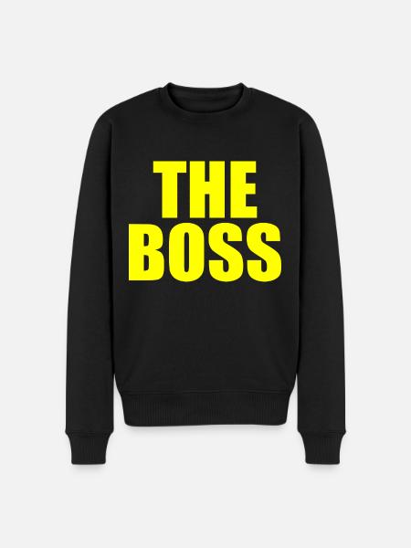 The boss - Pull Premium bio Homme - noir
