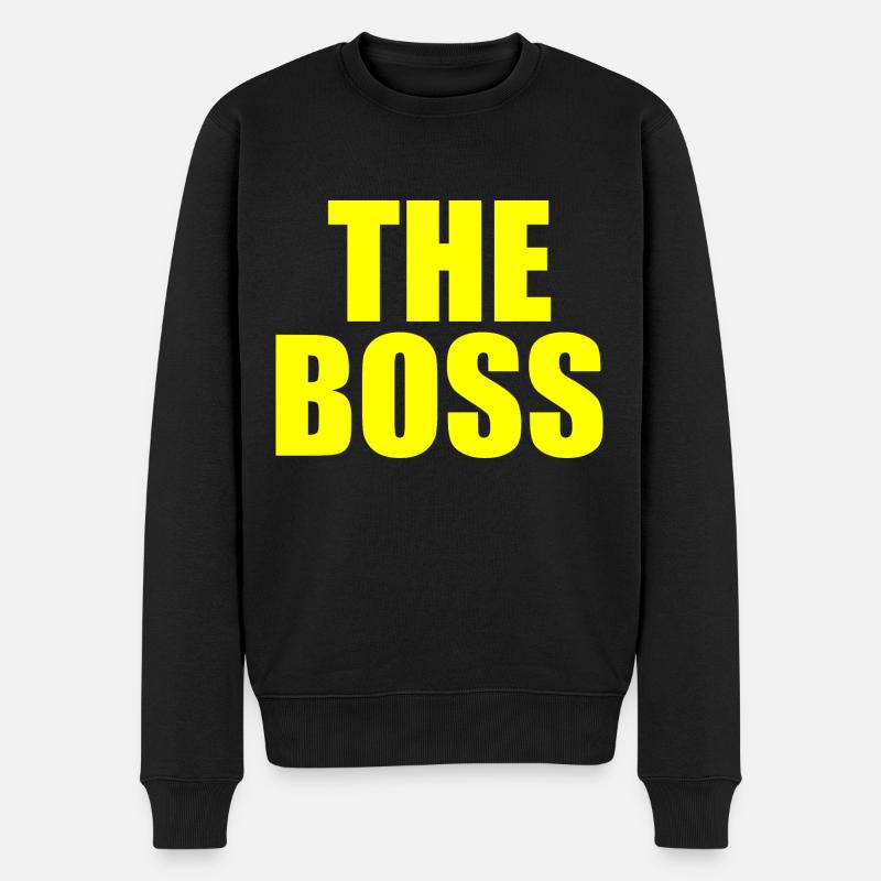 The boss - Pull Premium bio Homme - noir