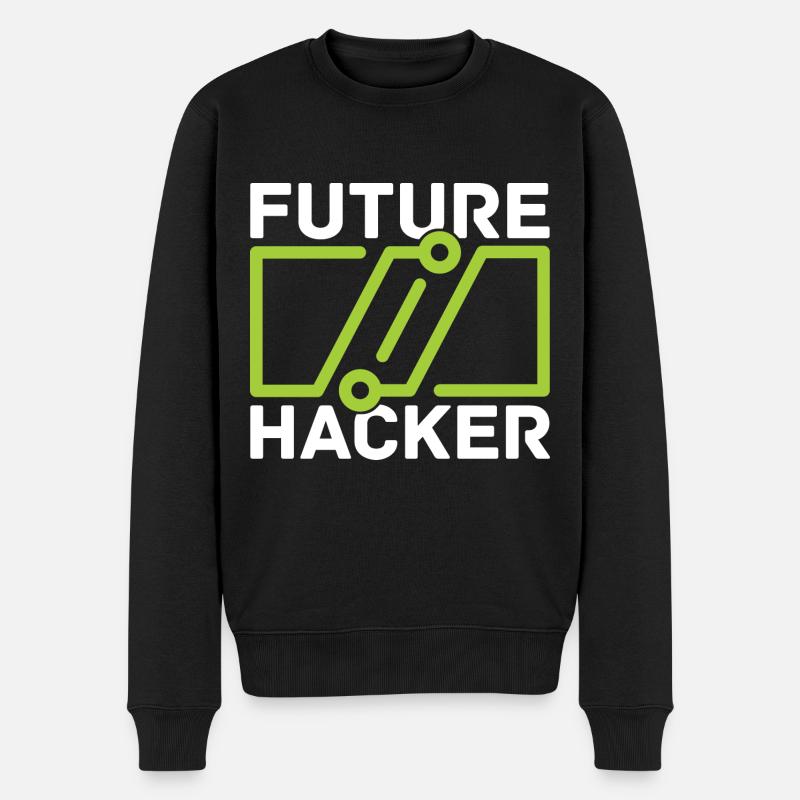 Programmer Coder Software Developer - Men's Premium Organic Jumper - black