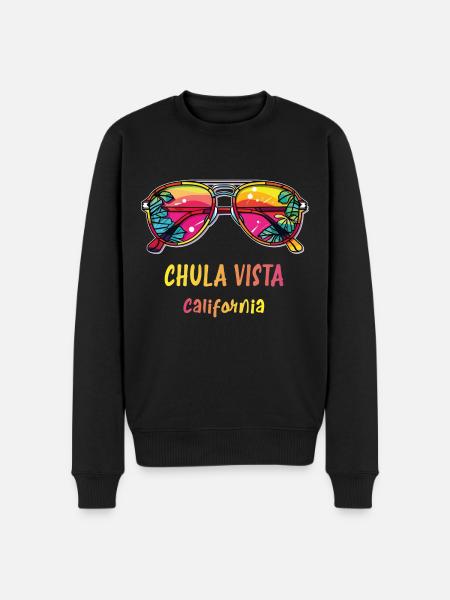 CHULA VISTA - Men's Premium Organic Jumper - black