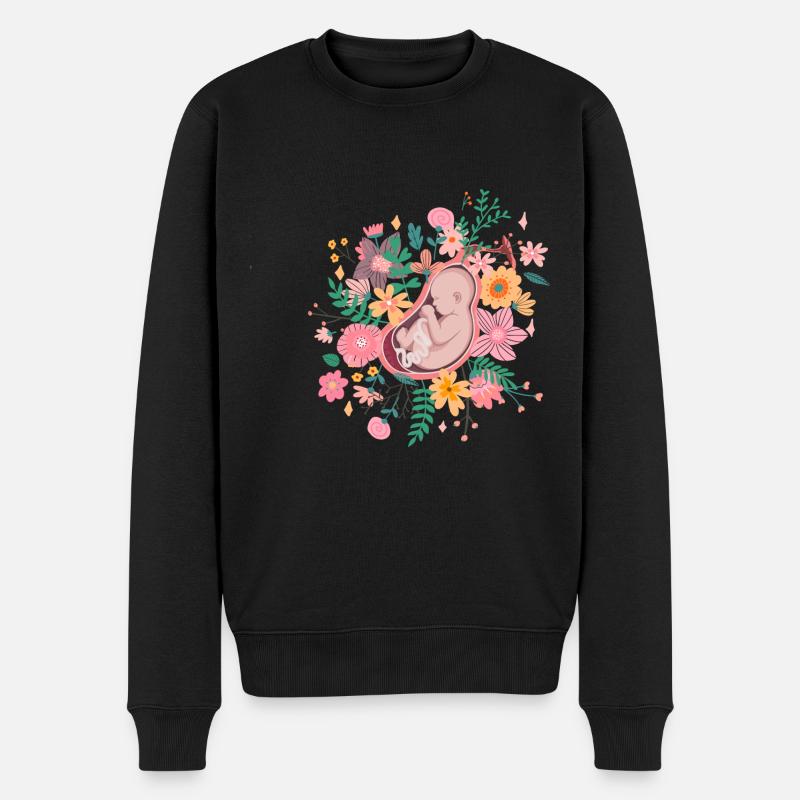 Sage-femme obstétricienne - Pull Premium bio Homme - noir