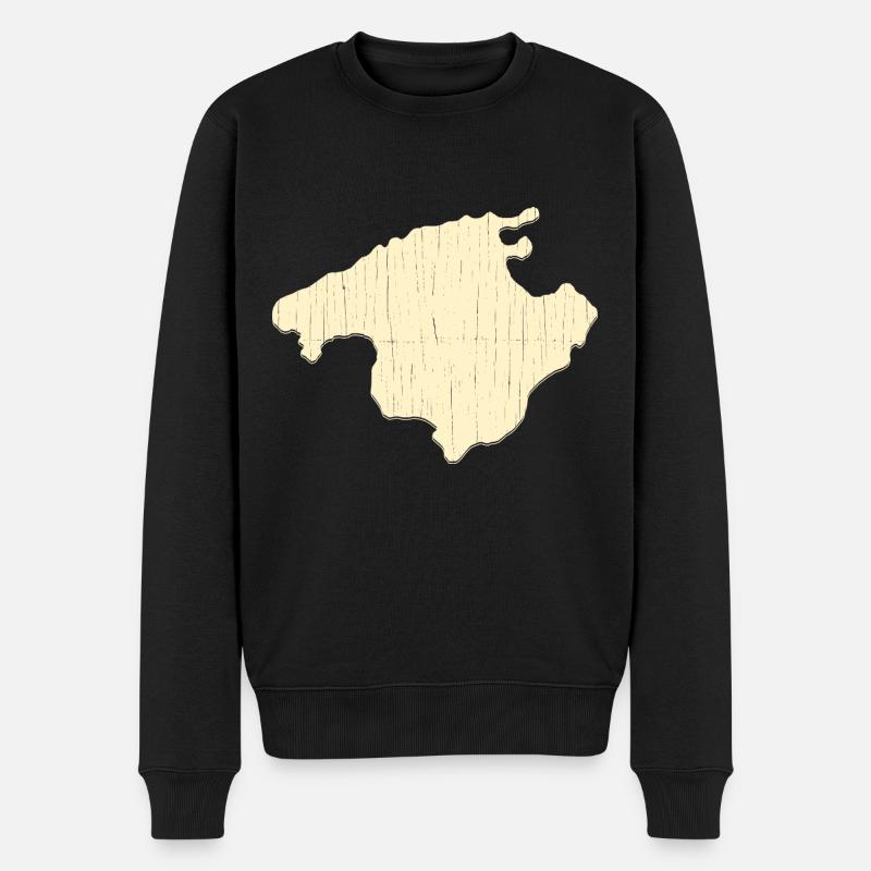 Majorque Aperçu - Pull Premium bio Homme - noir