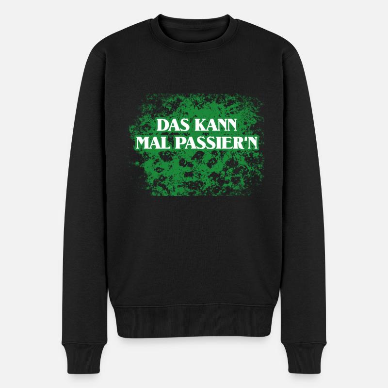 peut arriver - Pull Premium bio Homme - noir