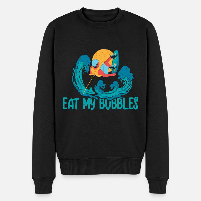 Wakeboarden Wakeboarding Wakeboard - Pull Premium bio Homme - noir