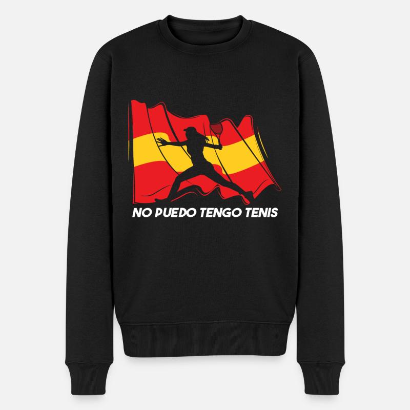 Mujer Tenista Tenis - Pull Premium bio Homme - noir