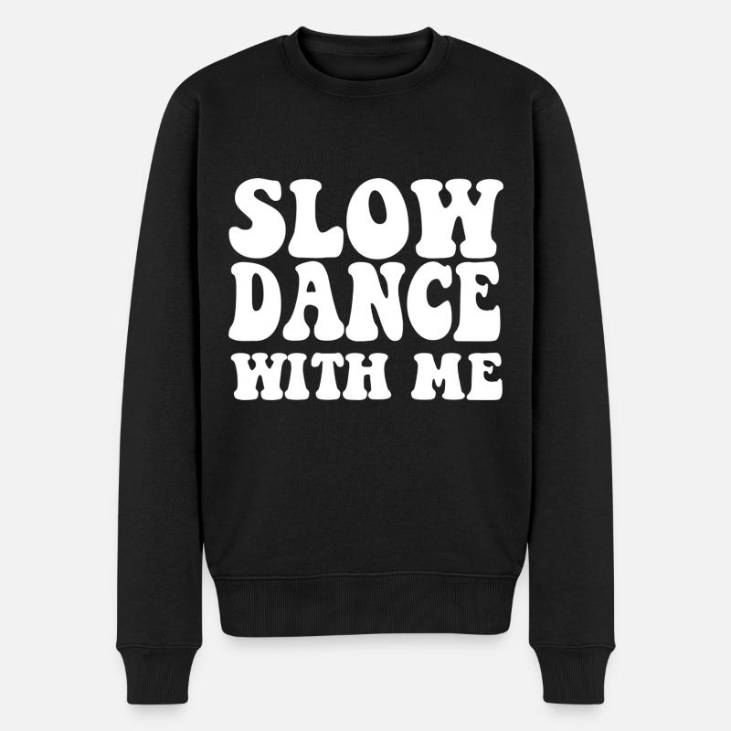 Slow Dance With Me - Pull Premium bio Homme - noir