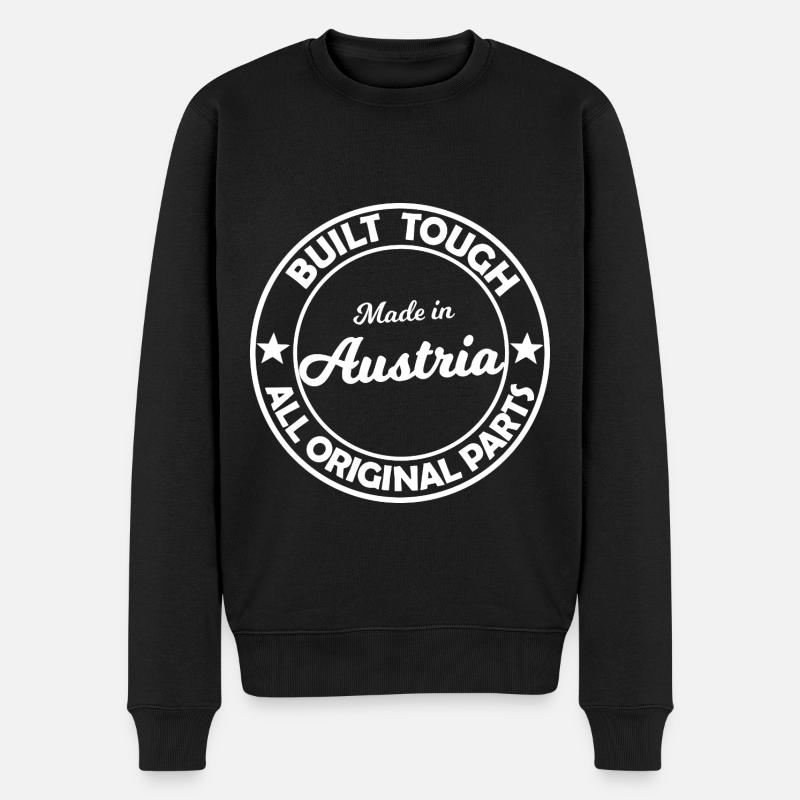 Chez soi en Autriche - Pull Premium bio Homme - noir