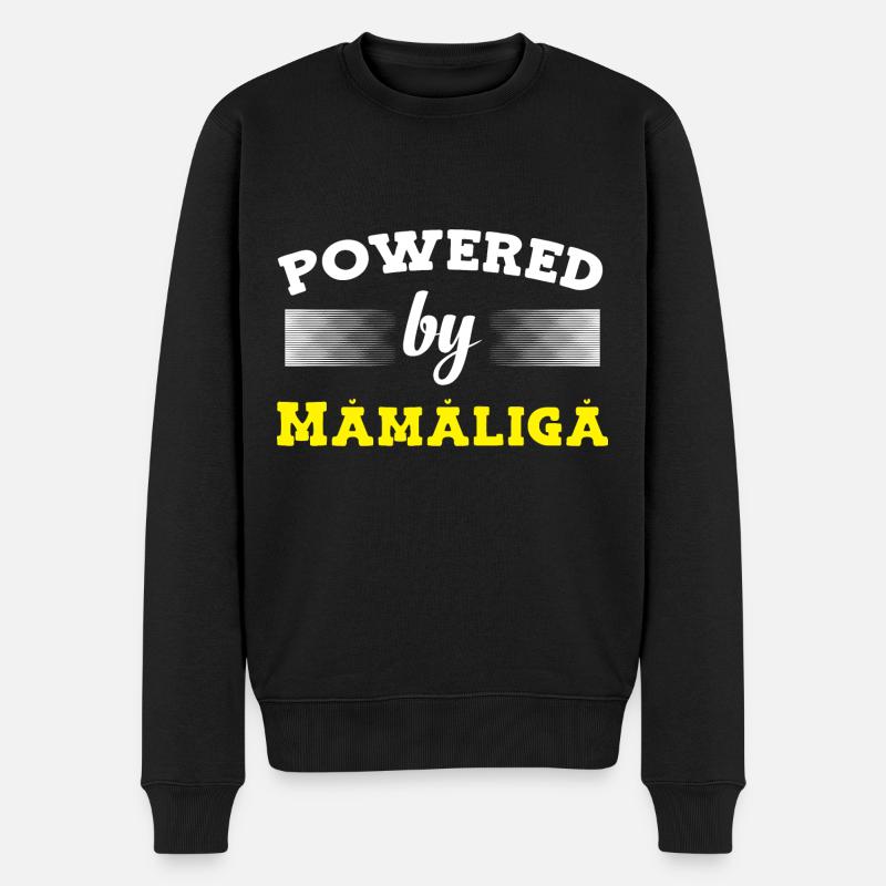 Propulsé par Mamaliga - Pull Premium bio Homme - noir
