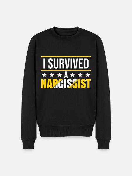 Funny Divorce - Men's Premium Organic Jumper - black