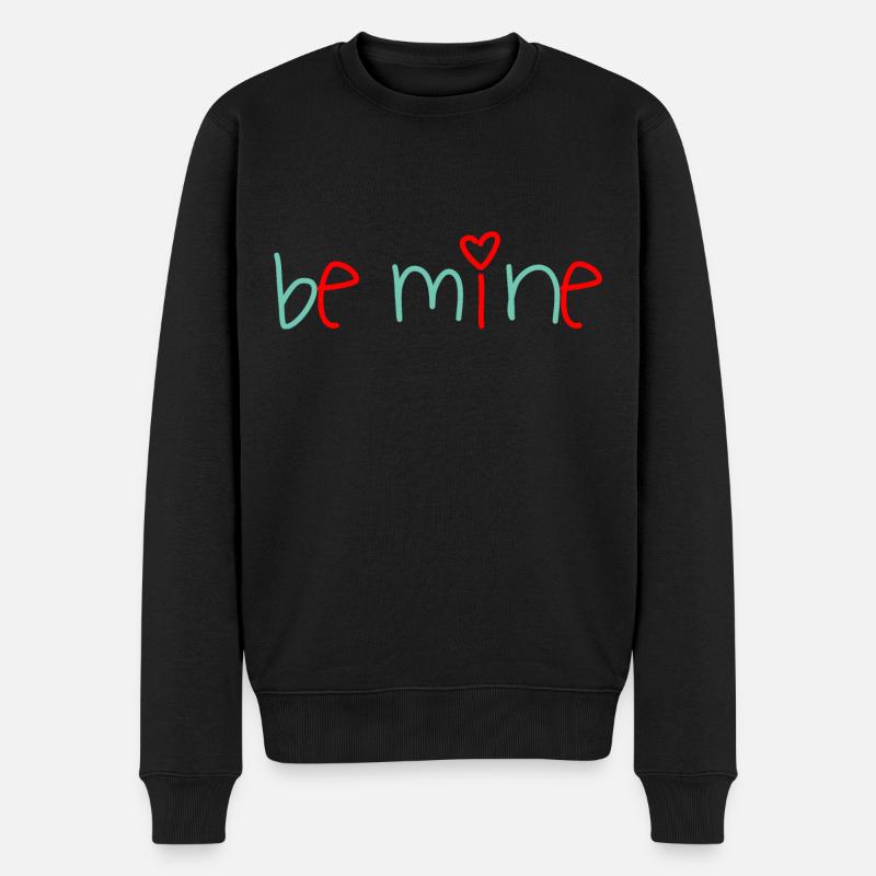 Sois mon cœur - Pull Premium bio Homme - noir
