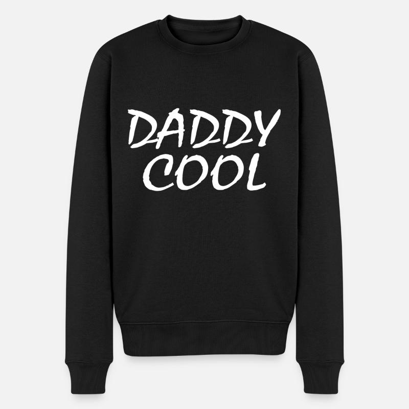 Daddy cool - Pull Premium bio Homme - noir