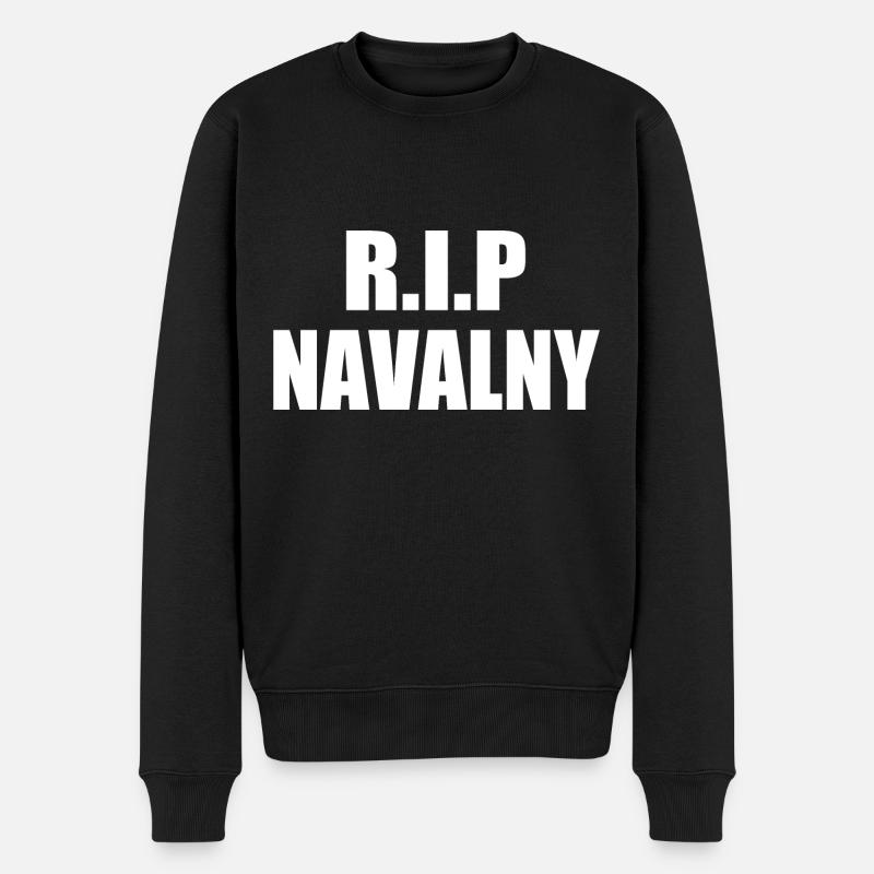rip alexej nawalny - Pull Premium bio Homme - noir