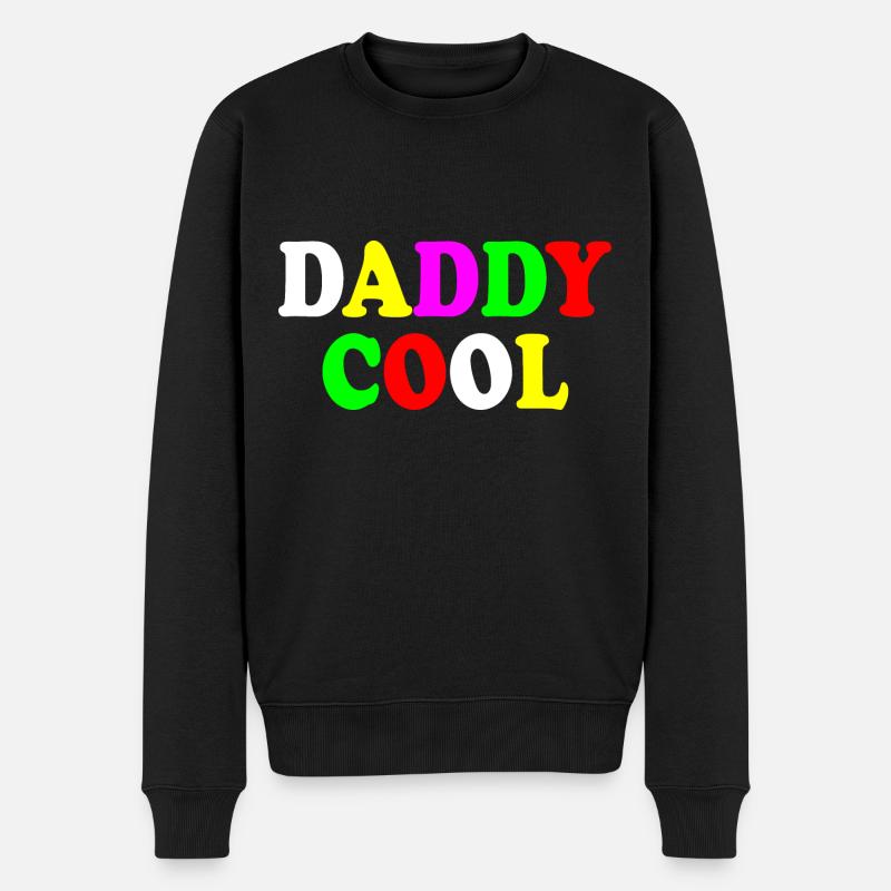 Daddy cool - Pull Premium bio Homme - noir
