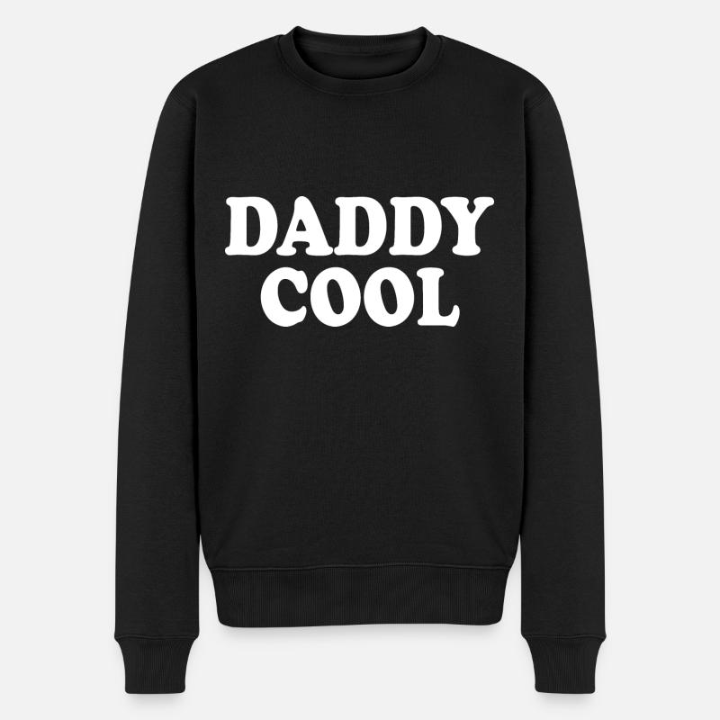 Daddy cool - Pull Premium bio Homme - noir