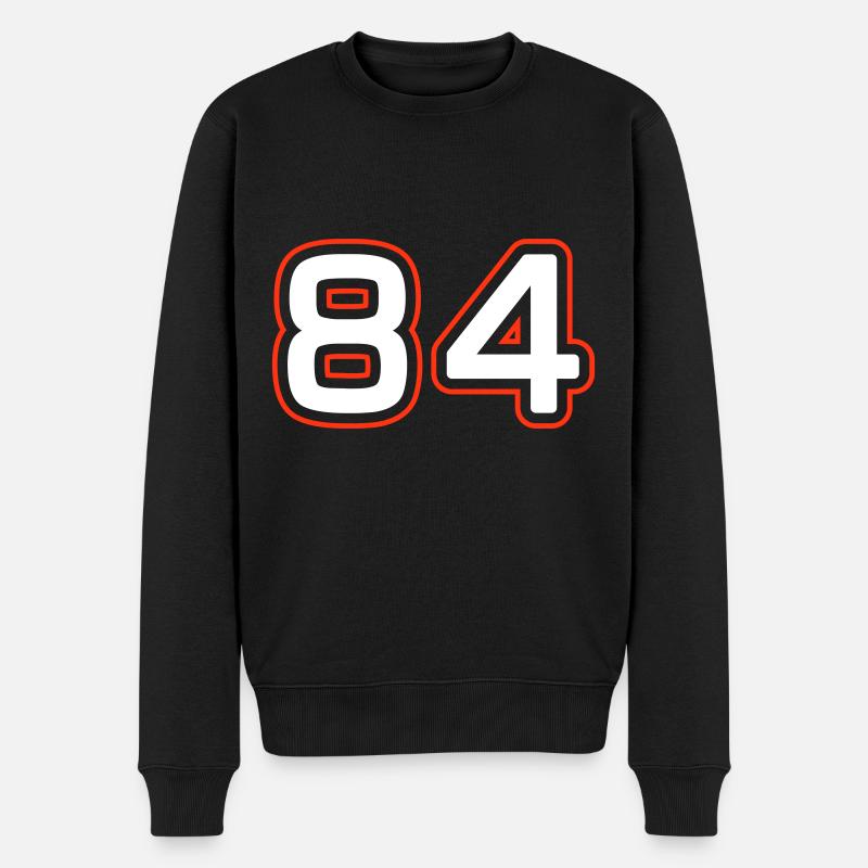 Symbole numérique 84 - Pull Premium bio Homme - noir