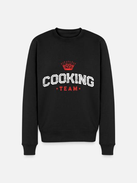 Équipe de cuisine Cuisson Cuisson - Pull Premium bio Homme - noir