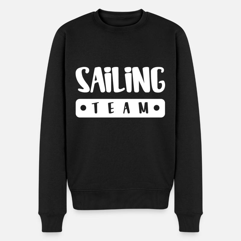 Équipe de voile - Pull Premium bio Homme - noir