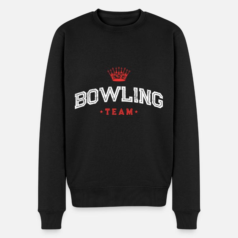 Équipe de bowling - Pull Premium bio Homme - noir