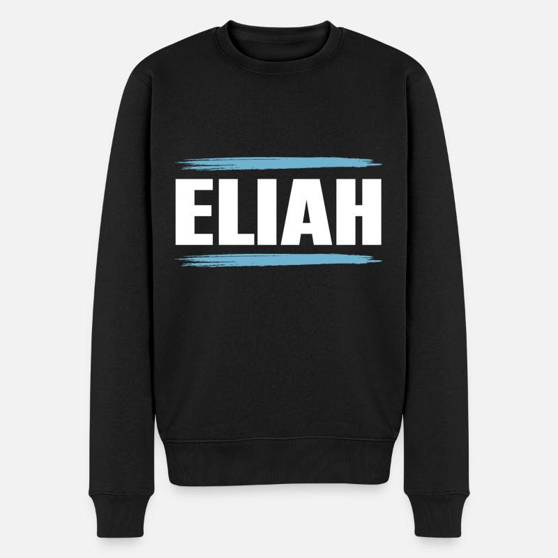 Élie - Pull Premium bio Homme - noir