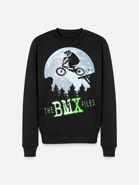 BMX files - Men's Premium Organic Jumper - black