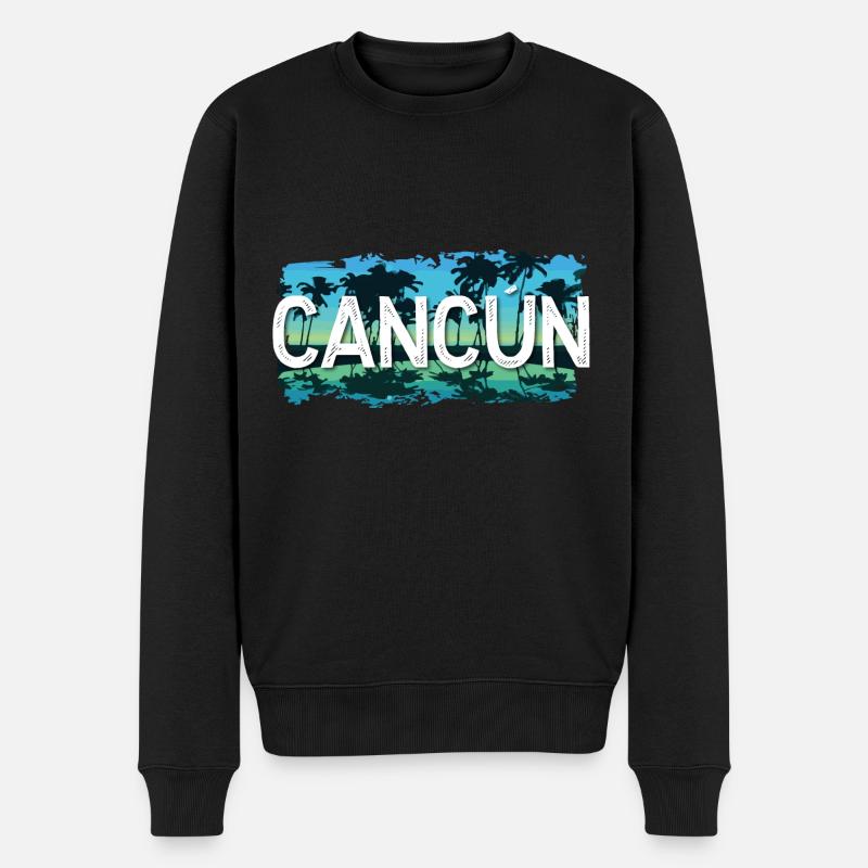 Cancun - Pull Premium bio Homme - noir