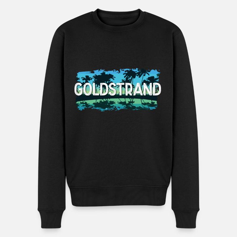 Sables dorés - Pull Premium bio Homme - noir