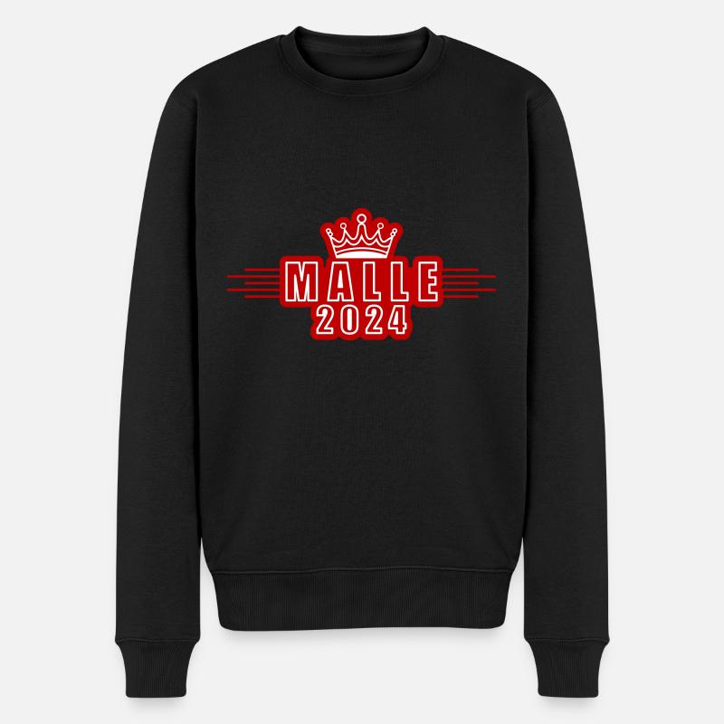 Malle 2024 Majorque Krone - Pull Premium bio Homme - noir