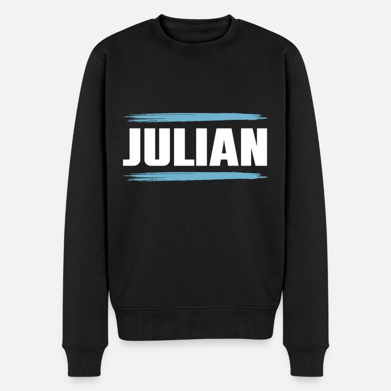 Julien - Pull Premium bio Homme - noir