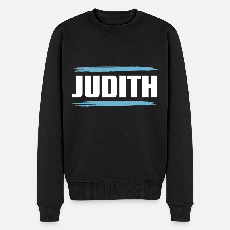 Judith - Pull Premium bio Homme - noir