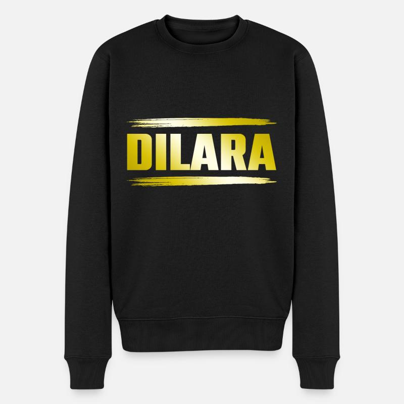 Dilara - Männer Premium Bio Pullover - Schwarz