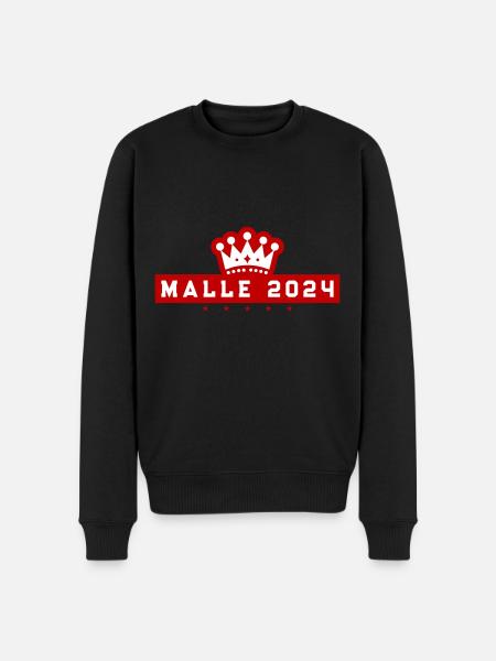 Malle 2024 Krone Holiday - Men's Premium Organic Jumper - black