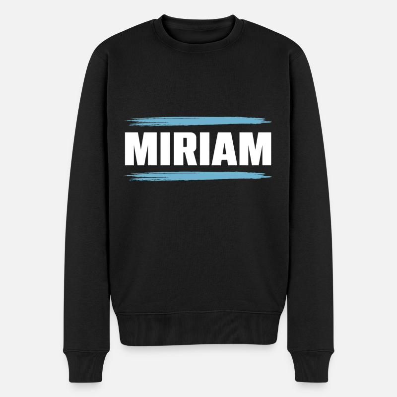 Miriam - Pull Premium bio Homme - noir