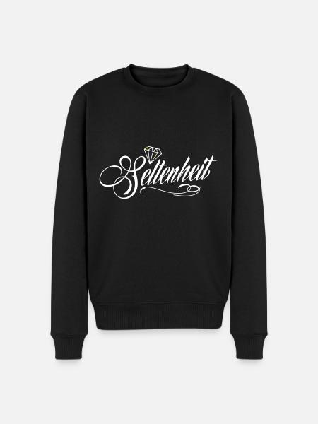 Seltenheit Diamant - Männer Premium Bio Pullover - Schwarz