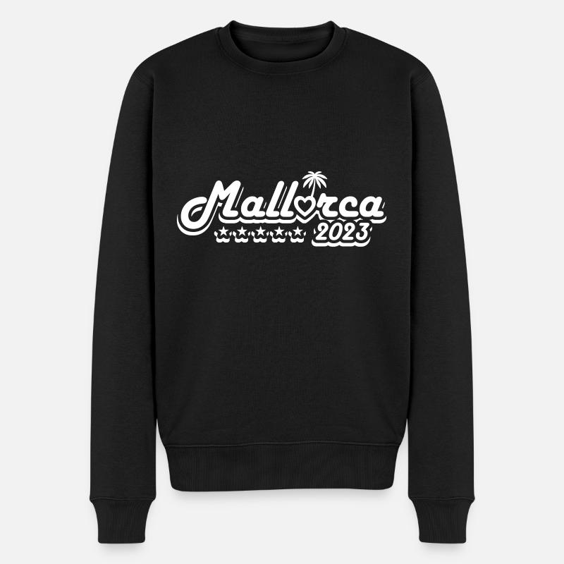 Majorque 2023 - Pull Premium bio Homme - noir