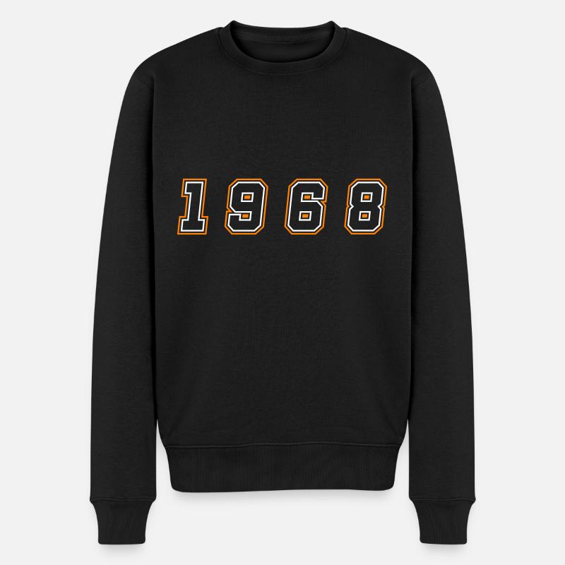 Numéro de l’année 1968 - Pull Premium bio Homme - noir