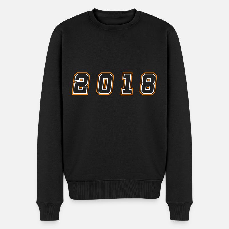 Numéro de l’année 2018 - Pull Premium bio Homme - noir