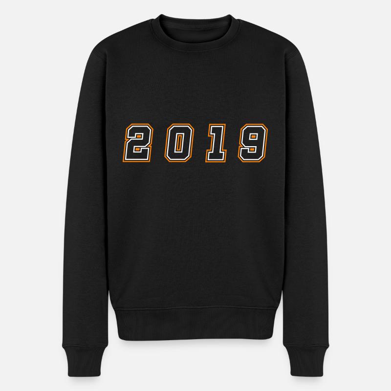 Numéro de l’année 2019 - Pull Premium bio Homme - noir